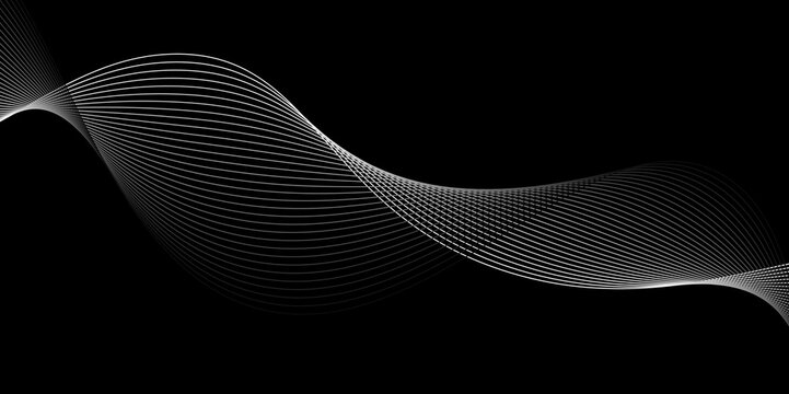 abstract background with a glowing abstract waves,Wave Lines Pattern Abstract Background,Abstract Black And White Grid Wave,abstract wallpaper for backdrop or decoration,