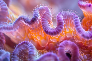 3d illustration of abstract geometric composition,digital art works. Computer generated graphics.