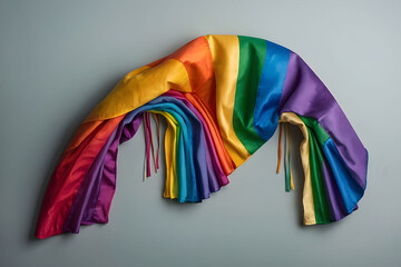 Rainbow Pride Flag background - obrazy, fototapety, plakaty