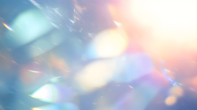 Blurred refraction light abstract background