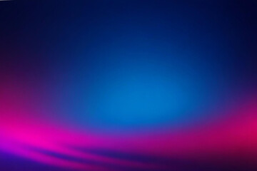 Naklejka premium Ultraviolet radiance soft texture on dark black defocused blue pink red abstract empty space background.Neon blur arctic,north-polar glow. Color light overlay.Copy space.