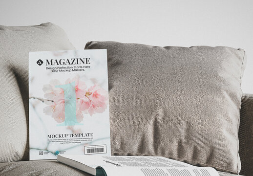 Photorealistic Magazine Mockup
