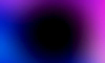 Abstract blurred background image of blue, purple, pink colors gradient used as an illustration. Designing posters or advertisements.