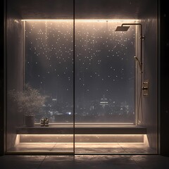 Luxurious Steam Room with Integrated Aroma Chamber: Indulge in a Relaxing Spa Journey