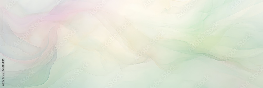 Aufkleber soft rose green hues blend together in a dreamy blur, creating a serene and harmonious background