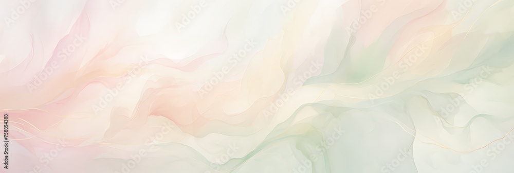 Aufkleber a vibrant display of pink and green hues blending seamlessly against a crisp white background, creat