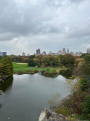 Fototapeta premium Central Park en novembre