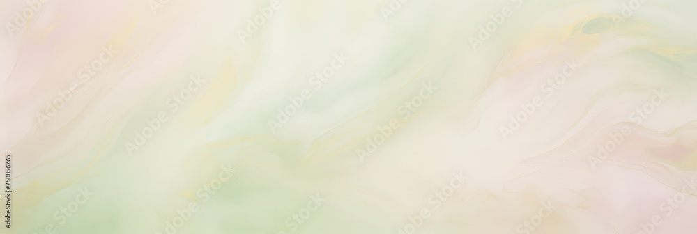 Poster Swirls of blurry pink and green hues merge together, creating a mesmerizing and ethereal background that invokes a sense of whimsy and imagination