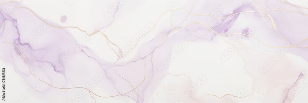Poster whirls of white and purple marble blend seamlessly, creating a mesmerizing and elegant backdrop that