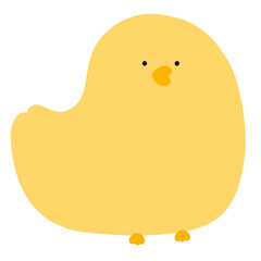 Chick Cartoon illustration Baby Chicken Cartoon illustration Farm Animal Cartoon