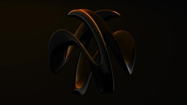 moderne elegante goldene abstrakte Figur - visuelle Dynamik, Design, Hintergrund, Geometrie, kreativ, Hintergrund, Abstraktion, organisch, Kunst