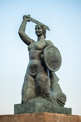 Monument of the Mermaid of Warsaw