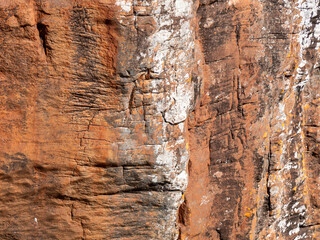 Texture canyon gros plan