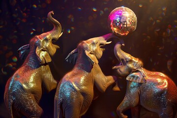 Disco Elephants: The Groove of the Jungle
