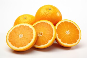 A group of oranges stacked on top of each other. Perfect for food and healthy lifestyle concepts