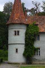 old house in the town country