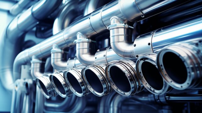 Description highlighting the intricate components of an exhaust gas recirculation system, elucidating its function and operational intricacies.
