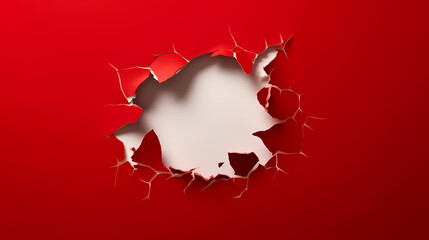 Torn paper with copy space