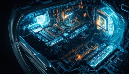 Obraz premium AI-The Great Machine