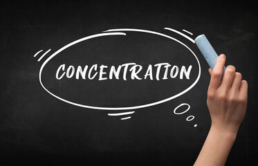 Hand drawing education concept