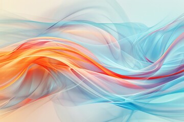 Fototapeta premium abstract background with waves