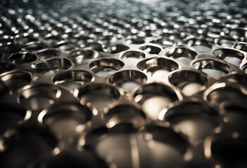 Obraz premium Metal Plate stock photo