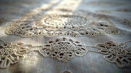 Lace Pattern 8K Realistic Lighting Unreal Engine