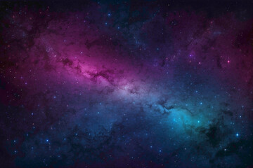 space background in the form of the waves with lights and purple and blue scary ultra view of the...