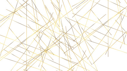 Random geometric line seamless pattern. Chaotic abstract line monochrome texture. Vector illustration.