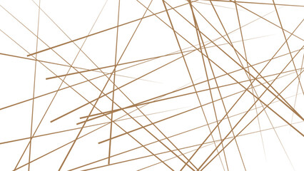 Random geometric line seamless pattern. Chaotic abstract line monochrome texture. Vector illustration.