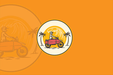 The Motocross Adventure & Travel logo features a combination of motocross elements and travel icons, creating a sense of thrilling adventure and challenging exploration. With a dynamic design