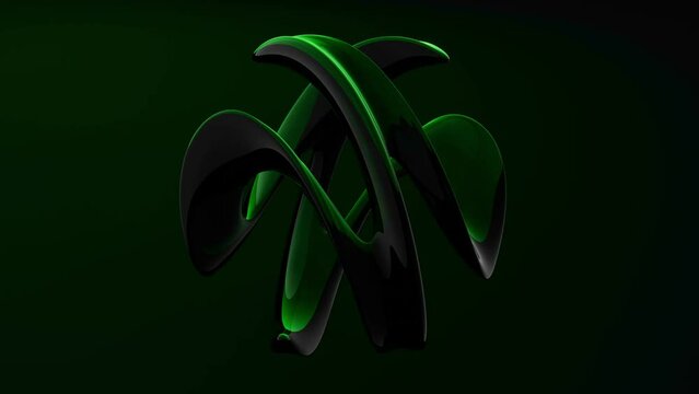 moderne elegante gr&uuml;ne abstrakte Figur - visuelle Dynamik, Design, Hintergrund, Geometrie, kreativ, Hintergrund, Abstraktion, organisch, Kunst