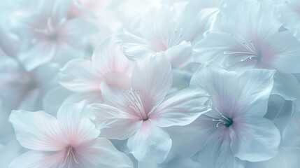 Ethereal White Blossoms in Soft Focus