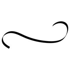 Calligraphic Line Decoration