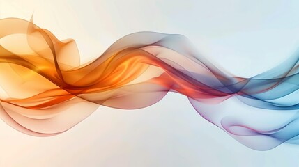 Flowing Elegance: Sophisticated Abstract Background in Vibrant Harmony