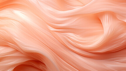 Swirling Peach Fabric Texture