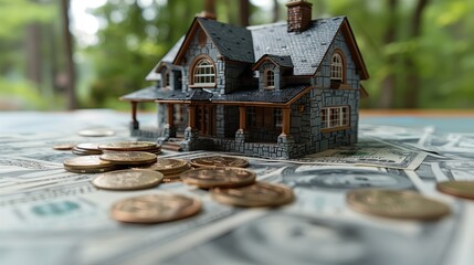 Budgeting is the foundation of financial success. An image of a stable structure that represents financial success.