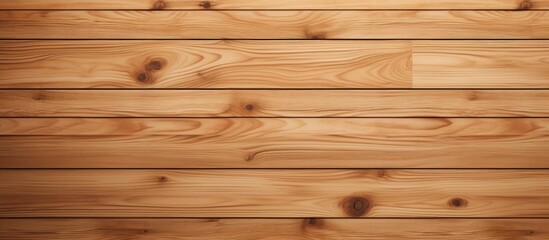Light brown wooden floor up-close