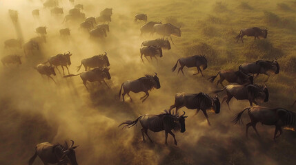 Wildebeest Migration Wonder