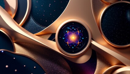 Abstract, fantasy background, for your website or blog,dashboard, interior,vehicle, wheel, speedometer, steering, 