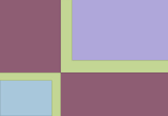 Fototapeta premium Geometric abstract background with shadow paper cut layers