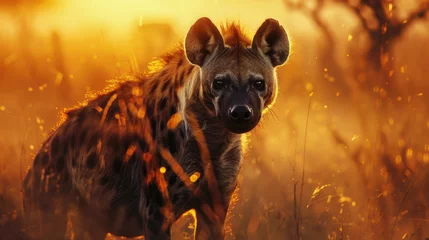 Foto op Canvas Hyena Clans Serengeti © dasom
