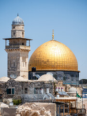 The Dome of the Rock from Jerusalem walls