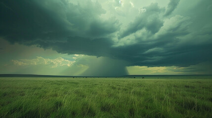 Monsoon Season Serengeti - obrazy, fototapety, plakaty