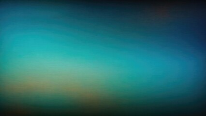Obraz premium Blue Teal grey brown, color gradient rough abstract background, grainy noise grungy