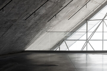Abstract modern concrete interior background