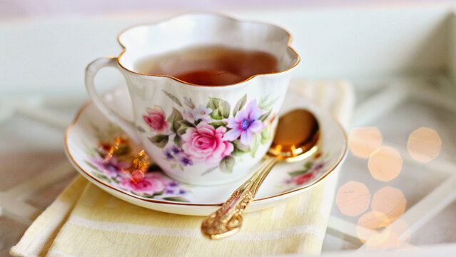 Tea cup, Vintage tea cup, Tea image