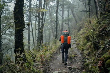 Forrest Camp Trek, Trekking, mountain climbing, person 
