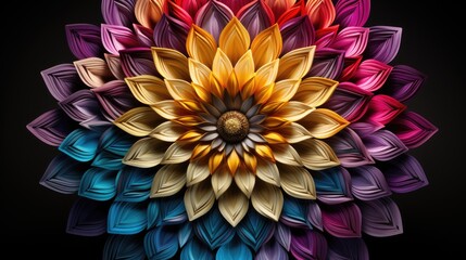 colorful flower arrangement