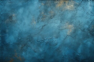 Close up of a blue painted wall, suitable for backgrounds
